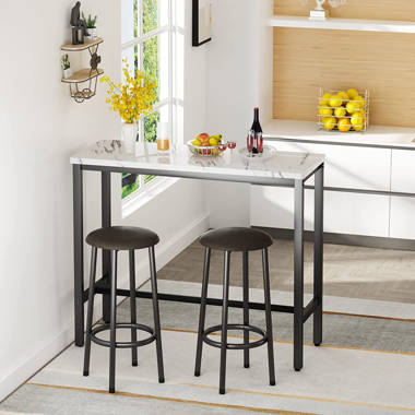 Small kitchen bar table and stools new arrivals